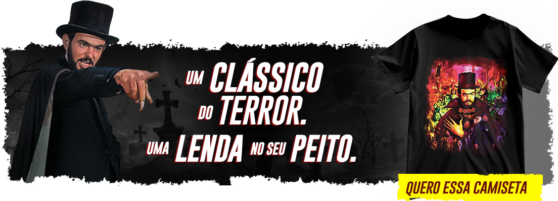 Camiseta do Zé do Caixão - Brazuca Trash Store